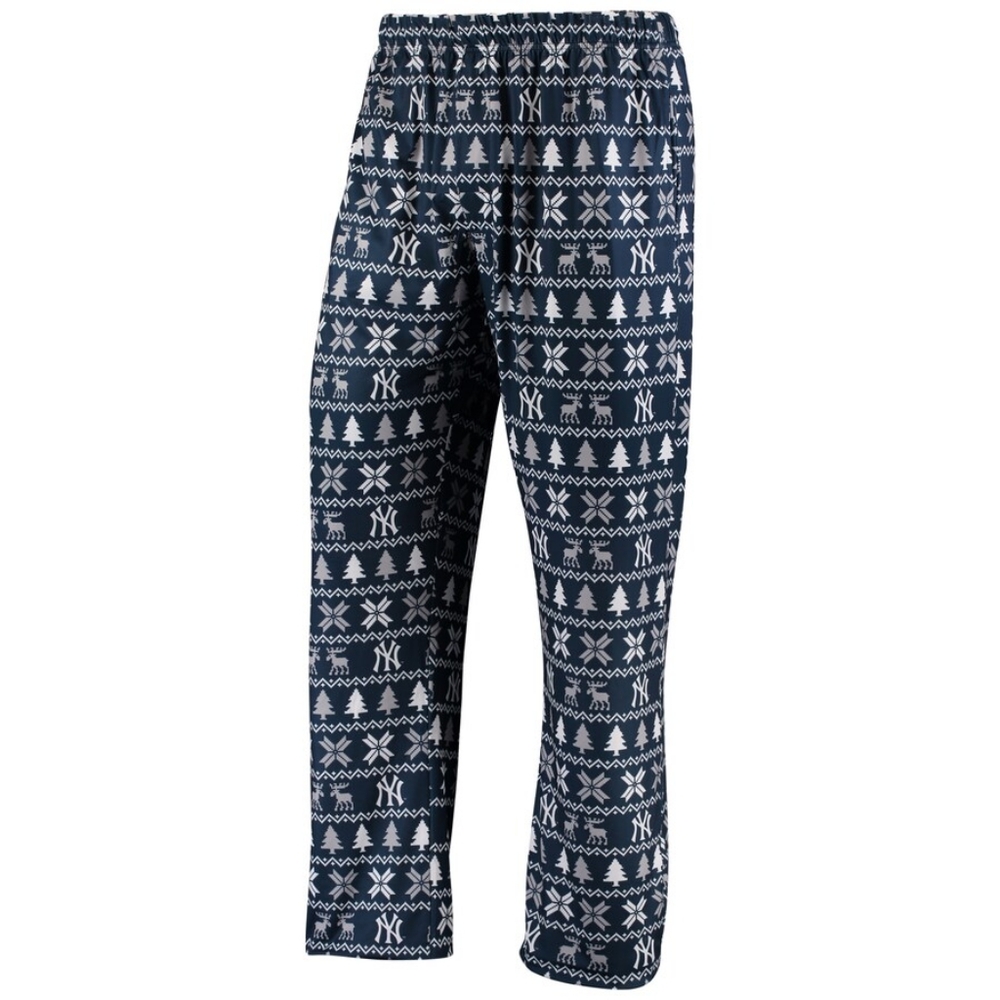 ☘️3/$30 NY Yankees Christmas Sleep Pants